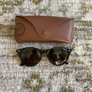 Ray-Ban Phantos 53mm Polarized Round Sunglasses